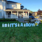IT'S A BOY YARD CARD