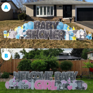 BABY LAWN LETTER PACKAGES