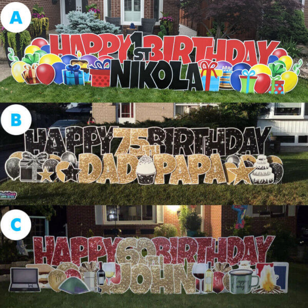 BIRTHDAY LETTER BUNDLE PACKAGE