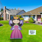 FAIRY LAWN SIGN