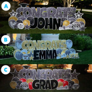 GRADUATION LETTER BUNDLE PACKAGE #4