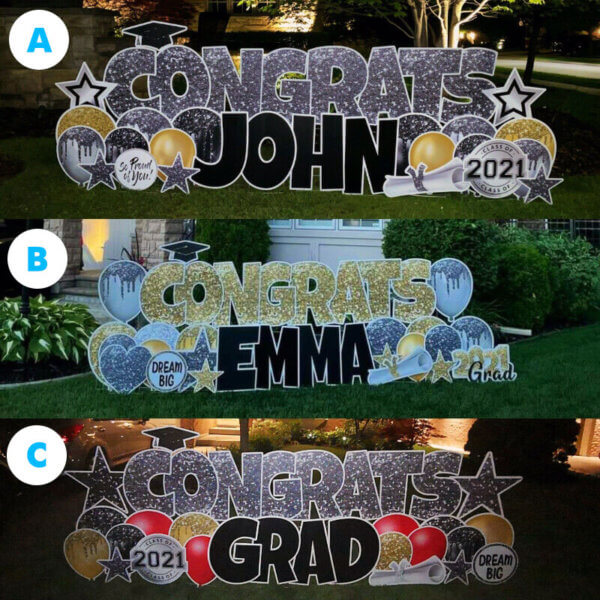 GRADUATION LETTER BUNDLE PACKAGE #4